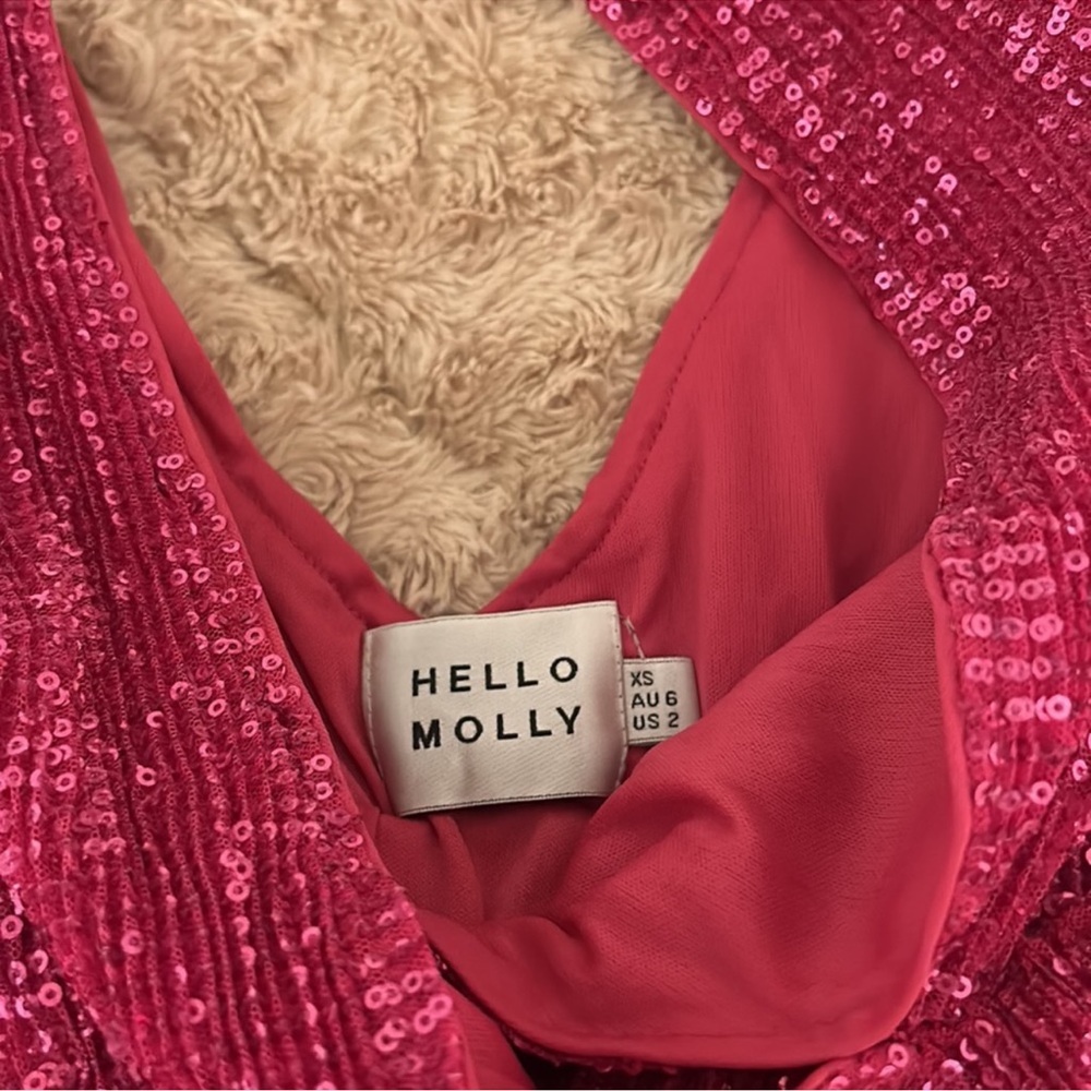 Hello Molly Static Memory Sequin Dress - Picture 4 of 4